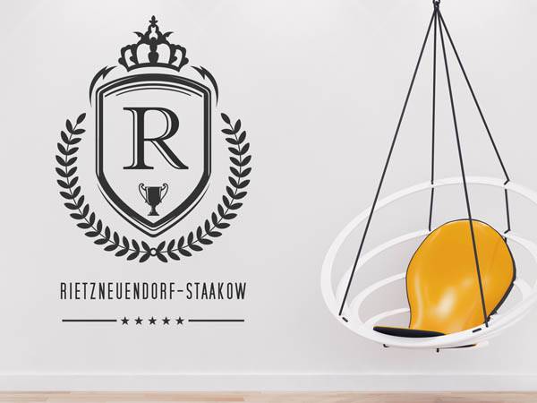 Wandtattoo Rietzneuendorf-Staakow Wappen