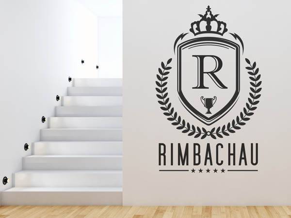 Wandtattoo Rimbachau Wappen