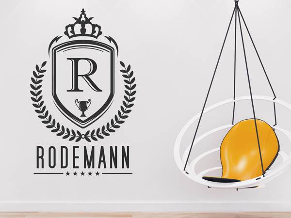 Wandtattoo Rodemann Wappen