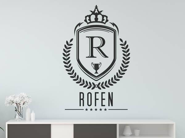 Wandtattoo Rofen Wappen
