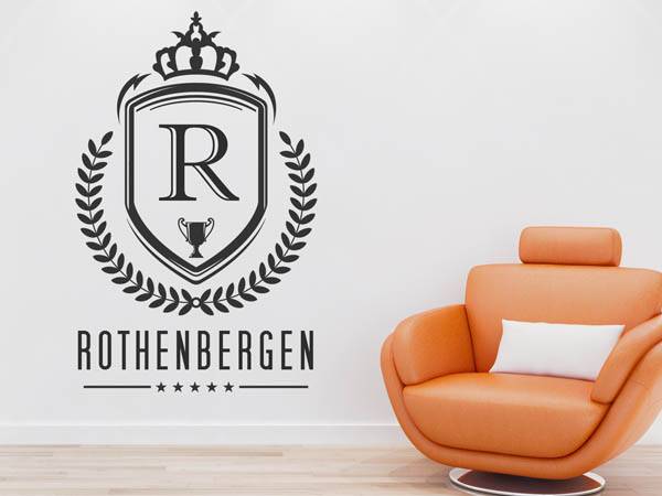 Wandtattoo Rothenbergen Wappen