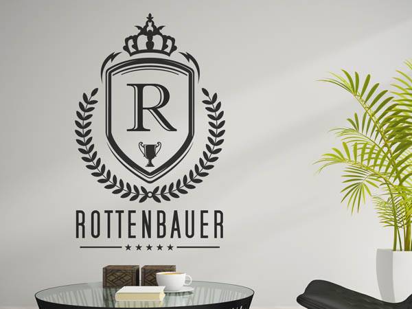 Wandtattoo Rottenbauer Wappen