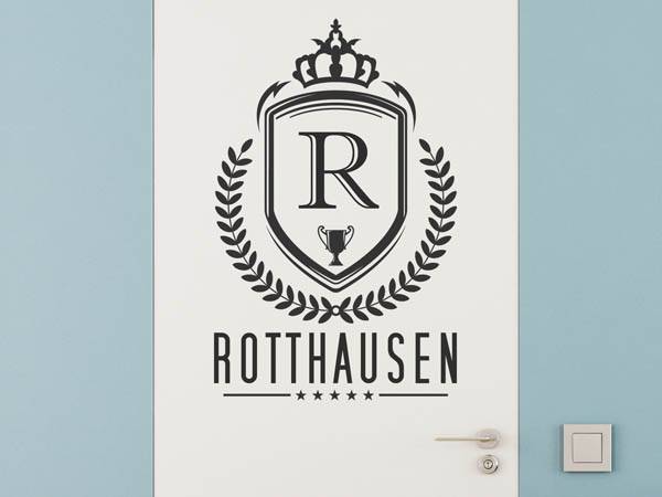 Wandtattoo Rotthausen Wappen
