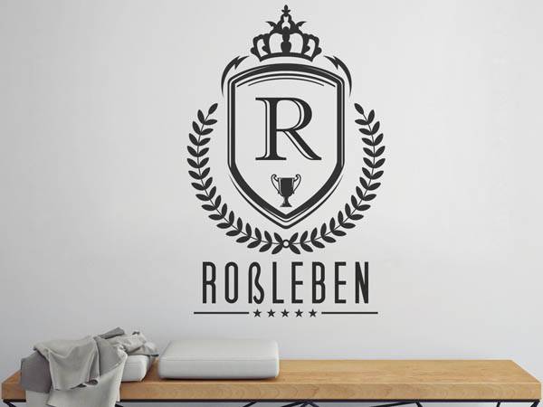 Wandtattoo Roßleben Wappen