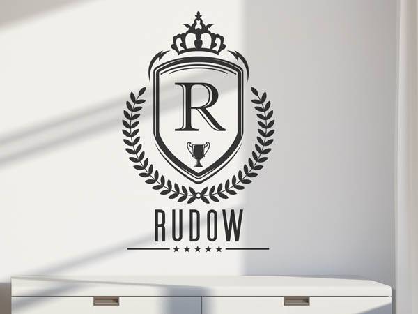 Wandtattoo Rudow Wappen