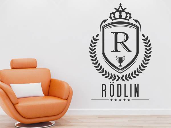 Wandtattoo Rödlin Wappen