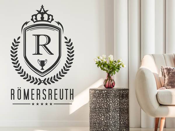 Wandtattoo Römersreuth Wappen