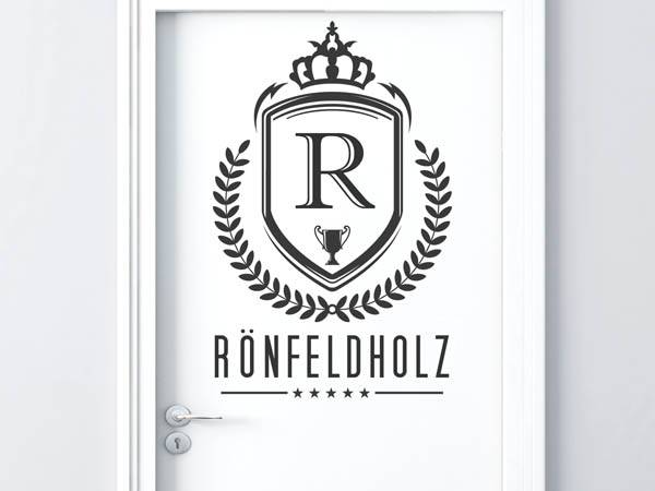 Wandtattoo Rönfeldholz Wappen