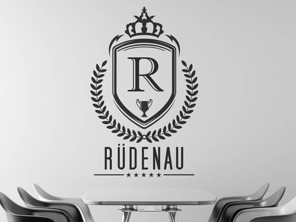 Wandtattoo Rüdenau Wappen