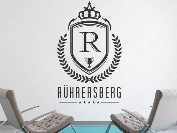 Wandtattoo Rührersberg Wappen