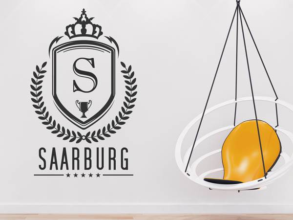 Wandtattoo Saarburg Wappen