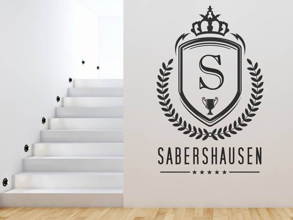 Wandtattoo Sabershausen Wappen