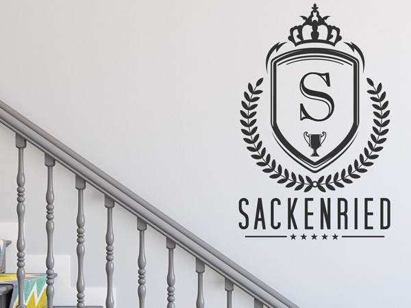 Wandtattoo Sackenried Wappen