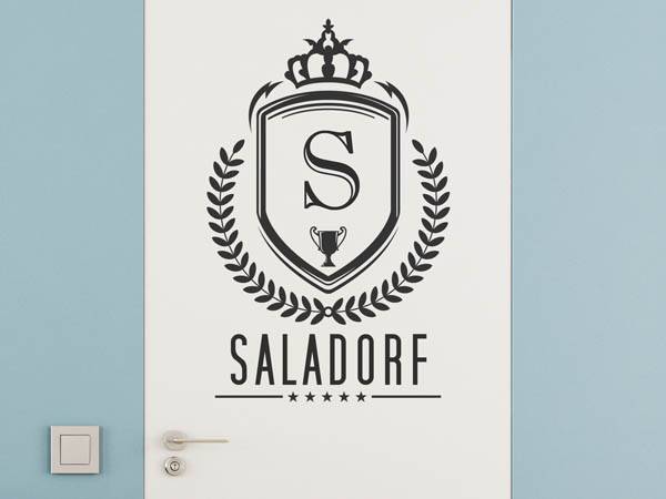 Wandtattoo Saladorf Wappen