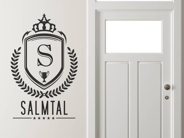 Wandtattoo Salmtal Wappen