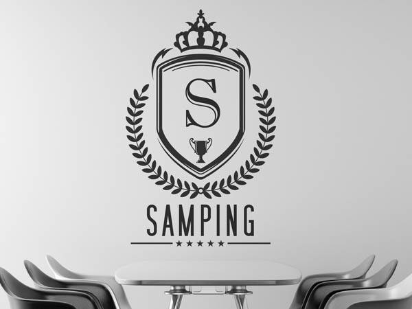 Wandtattoo Samping Wappen