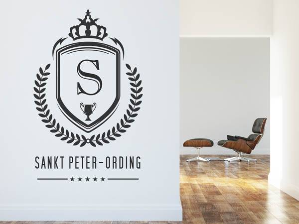 Wandtattoo Sankt Peter-Ording Wappen