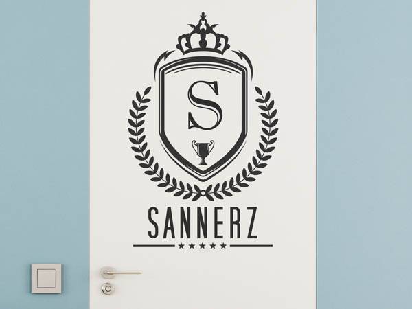Wandtattoo Sannerz Wappen