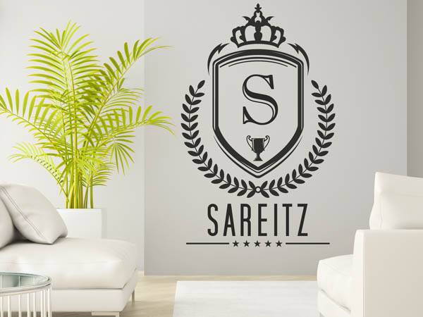 Wandtattoo Sareitz Wappen