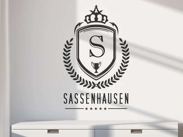 Wandtattoo Sassenhausen Wappen