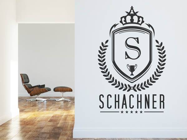 Wandtattoo Schachner Wappen
