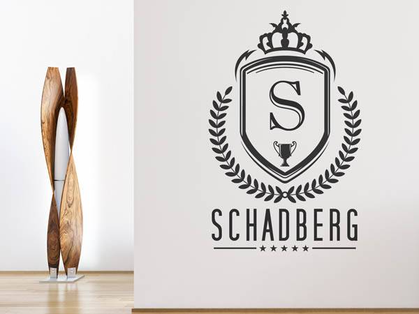 Wandtattoo Schadberg Wappen