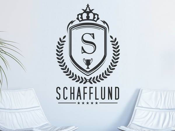 Wandtattoo Schafflund Wappen