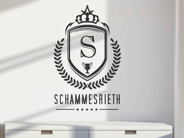 Wandtattoo Schammesrieth Wappen