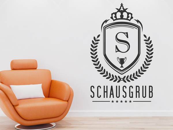 Wandtattoo Schausgrub Wappen
