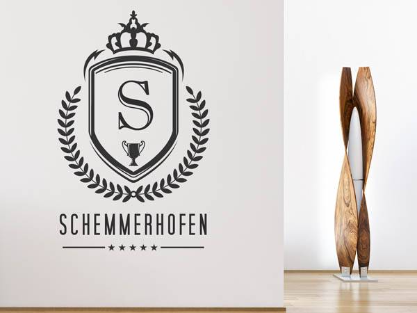 Wandtattoo Schemmerhofen Wappen