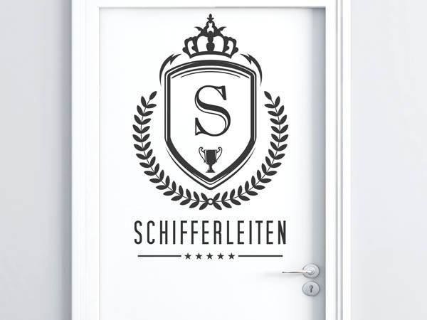 Wandtattoo Schifferleiten Wappen
