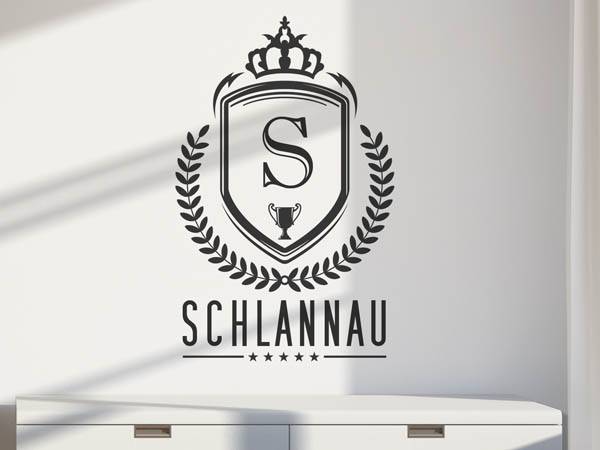 Wandtattoo Schlannau Wappen