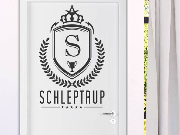 Wandtattoo Schleptrup Wappen
