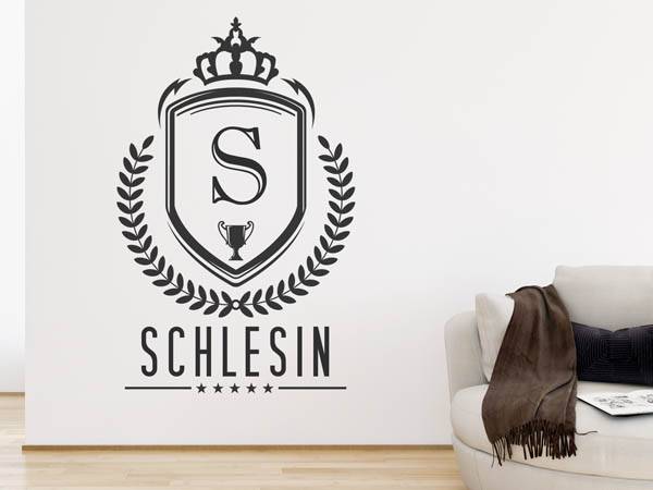 Wandtattoo Schlesin Wappen