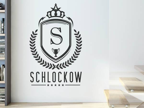 Wandtattoo Schlockow Wappen