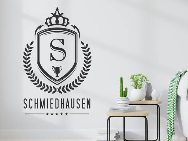 Wandtattoo Schmiedhausen Wappen
