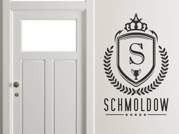 Wandtattoo Schmoldow Wappen