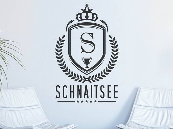 Wandtattoo Schnaitsee Wappen