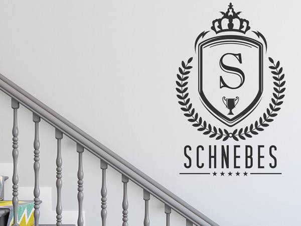 Wandtattoo Schnebes Wappen