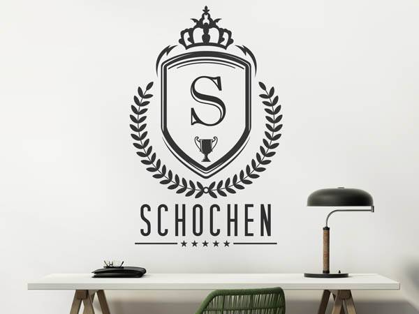 Wandtattoo Schochen Wappen