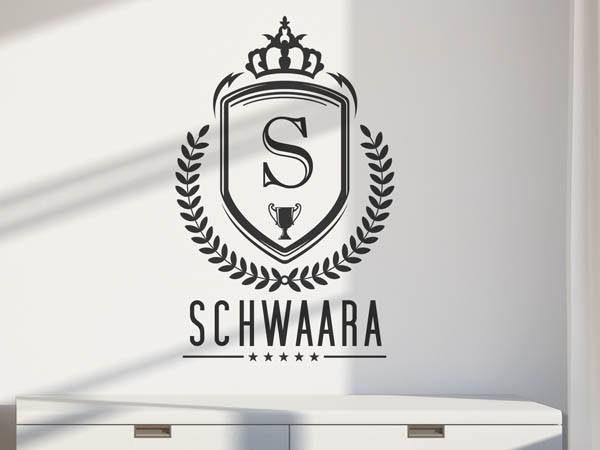 Wandtattoo Schwaara Wappen