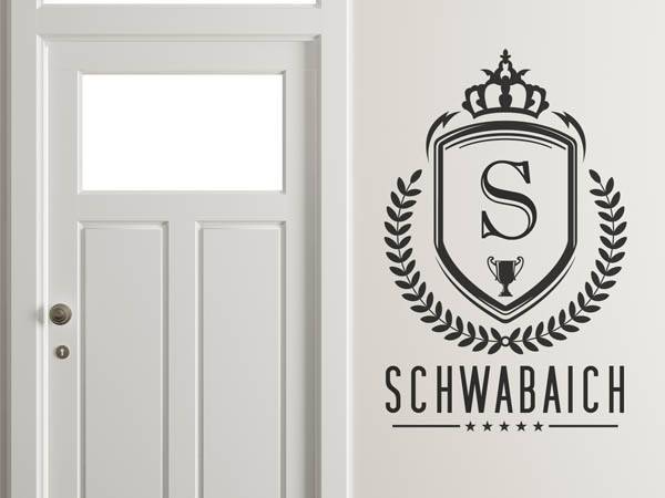 Wandtattoo Schwabaich Wappen