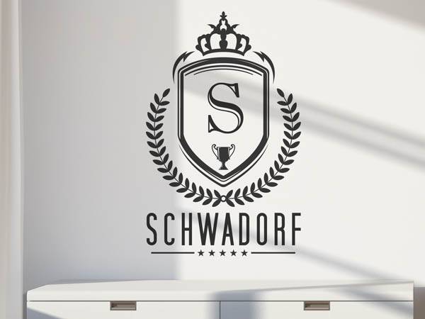 Wandtattoo Schwadorf Wappen