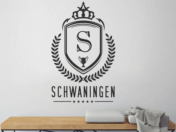 Wandtattoo Schwaningen Wappen