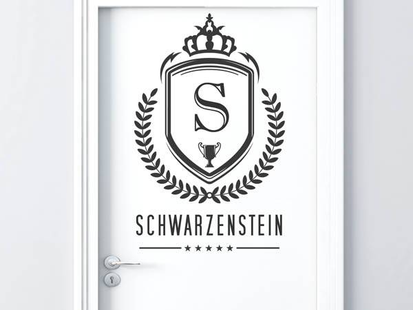 Wandtattoo Schwarzenstein Wappen