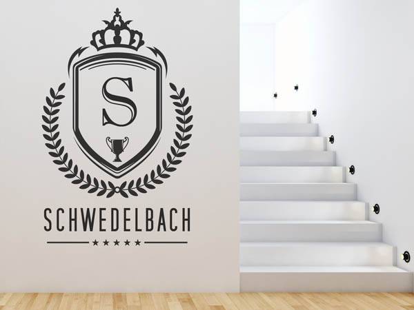 Wandtattoo Schwedelbach Wappen