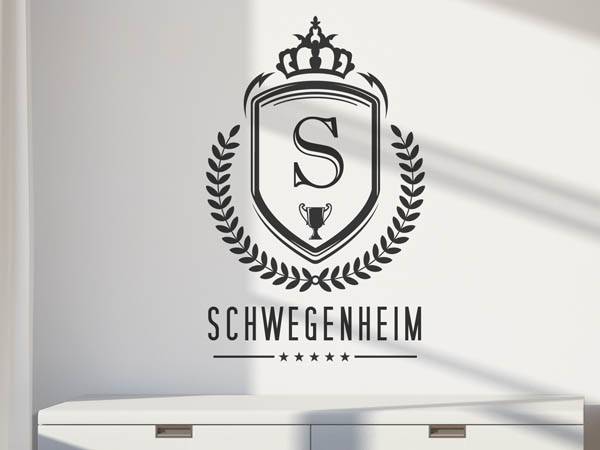 Wandtattoo Schwegenheim Wappen
