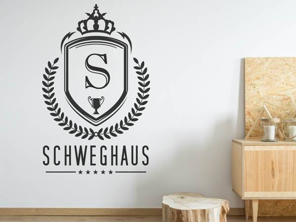 Wandtattoo Schweghaus Wappen