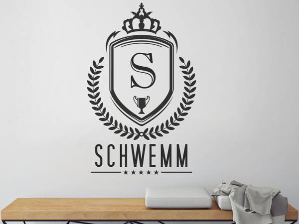 Wandtattoo Schwemm Wappen
