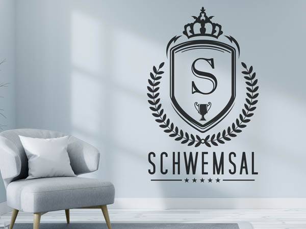 Wandtattoo Schwemsal Wappen